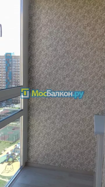 Отделка балкона и лоджии пластиковыми ПВХ панелями в Домодедово от компании МосБалкон