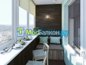 Заказать балкон в Домодедово цена от 1320 руб | Остекление балконов и лоджий МосБалкон