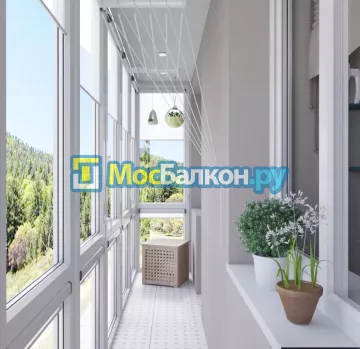 Отделка балкона и лоджии пластиковыми ПВХ панелями в Домодедово от компании МосБалкон