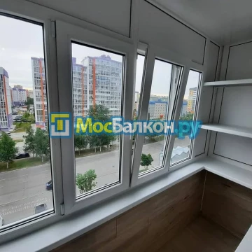 Заказать балкон в Домодедово цена от 1320 руб | Остекление балконов и лоджий МосБалкон
