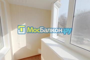 Остекление утепление и отделка балконов в новокосино