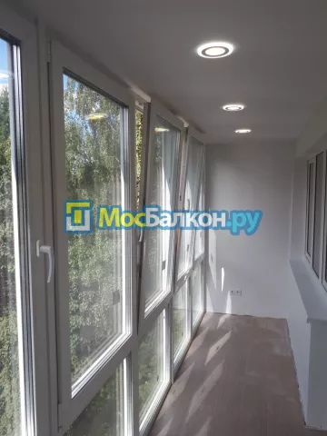 Панорамное остекление заказать под ключ по выгодной цене в Домодедово от компании МосБалкон