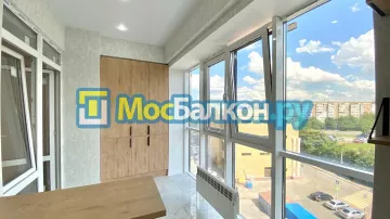 Заказать балкон в Домодедово цена от 1320 руб | Остекление балконов и лоджий МосБалкон