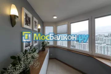 Заказать балкон в Домодедово цена от 1320 руб | Остекление балконов и лоджий МосБалкон