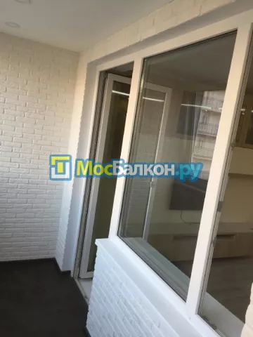 Заказать балкон в Домодедово цена от 1320 руб | Остекление балконов и лоджий МосБалкон