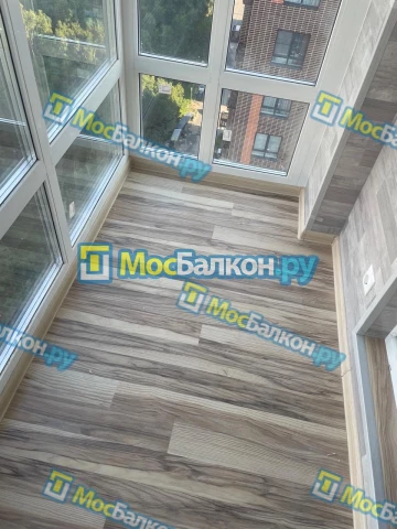 Панорамное остекление заказать под ключ по выгодной цене в Домодедово от компании МосБалкон