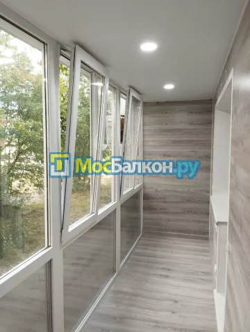 Отделка балконов в Домодедово | Отделка балконов и лоджий и обшивка под ключ в МосБалкон