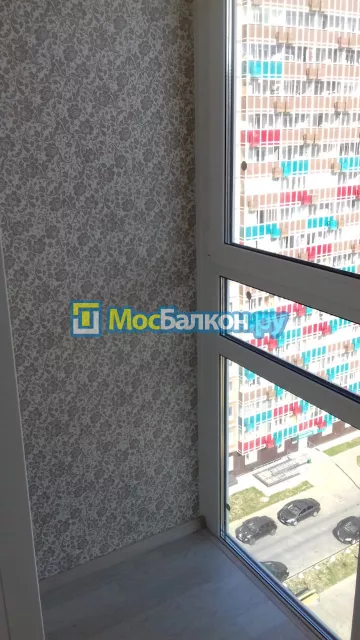 Отделка балкона и лоджии пластиковыми ПВХ панелями в Домодедово от компании МосБалкон
