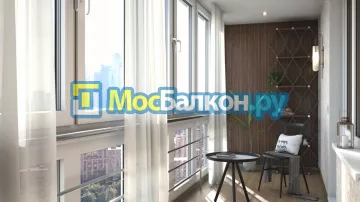 Заказать балкон в Домодедово цена от 1320 руб | Остекление балконов и лоджий МосБалкон