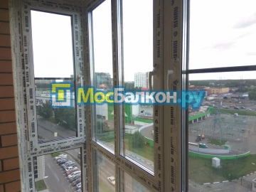 Панорамное остекление заказать под ключ по выгодной цене в Домодедово от компании МосБалкон