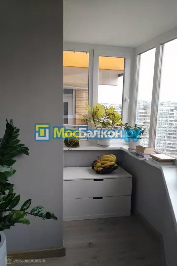 Заказать балкон в Домодедово цена от 1320 руб | Остекление балконов и лоджий МосБалкон
