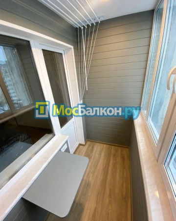 Заказать балкон в Домодедово цена от 1320 руб | Остекление балконов и лоджий МосБалкон