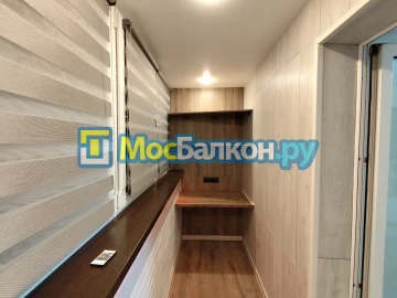 Отделка балконов в Домодедово | Отделка балконов и лоджий и обшивка под ключ в МосБалкон