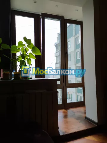 Панорамное остекление заказать под ключ по выгодной цене в Домодедово от компании МосБалкон