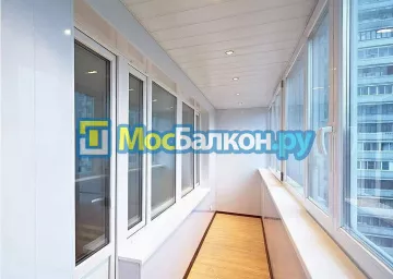 Заказать балкон в Домодедово цена от 1320 руб | Остекление балконов и лоджий МосБалкон