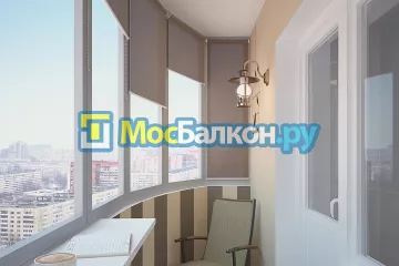 Заказать балкон в Домодедово цена от 1320 руб | Остекление балконов и лоджий МосБалкон