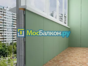 Заказать балкон в Домодедово цена от 1320 руб | Остекление балконов и лоджий МосБалкон