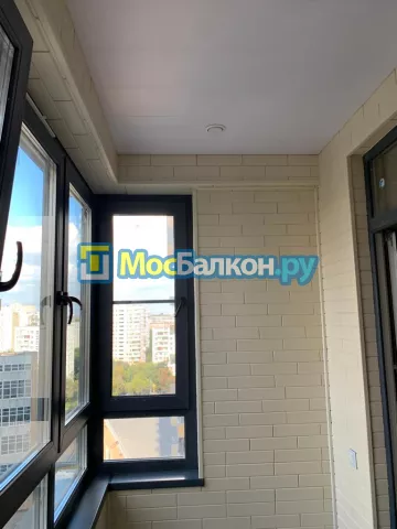 Отделка балконов в Домодедово | Отделка балконов и лоджий и обшивка под ключ в МосБалкон
