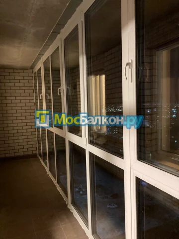 Заказать балкон в Домодедово цена от 1320 руб | Остекление балконов и лоджий МосБалкон