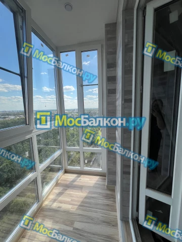 Панорамное остекление заказать под ключ по выгодной цене в Домодедово от компании МосБалкон