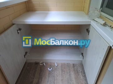 Шкаф на балкон купить в Домодедово на заказ недорого от МосБалкон