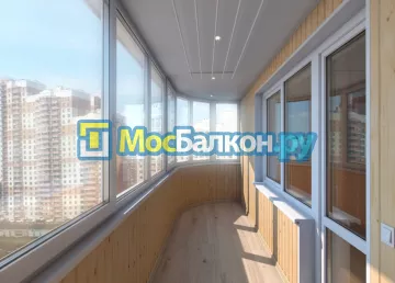 Заказать балкон в Домодедово цена от 1320 руб | Остекление балконов и лоджий МосБалкон