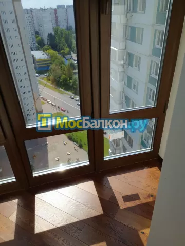 Панорамное остекление заказать под ключ по выгодной цене в Домодедово от компании МосБалкон