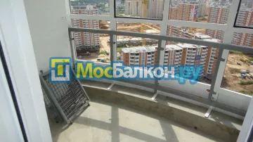 Заказать балкон в Домодедово цена от 1320 руб | Остекление балконов и лоджий МосБалкон
