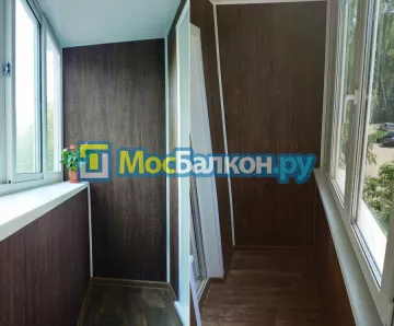 Шкаф на балкон купить в Домодедово на заказ недорого от МосБалкон