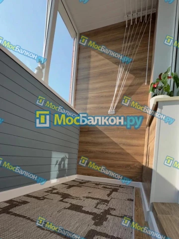 Заказать балкон в Домодедово цена от 1320 руб | Остекление балконов и лоджий МосБалкон