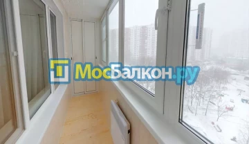 Заказать балкон в Домодедово цена от 1320 руб | Остекление балконов и лоджий МосБалкон