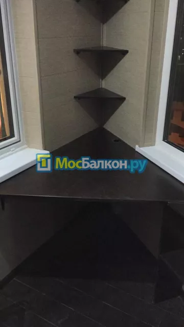 Шкаф на балкон купить в Домодедово на заказ недорого от МосБалкон