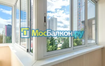 Заказать балкон в Домодедово цена от 1320 руб | Остекление балконов и лоджий МосБалкон
