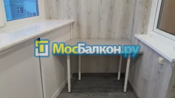 Шкаф на балкон купить в Домодедово на заказ недорого от МосБалкон