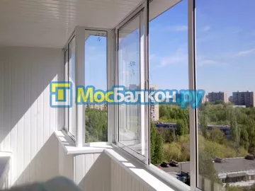 Заказать балкон в Домодедово цена от 1320 руб | Остекление балконов и лоджий МосБалкон