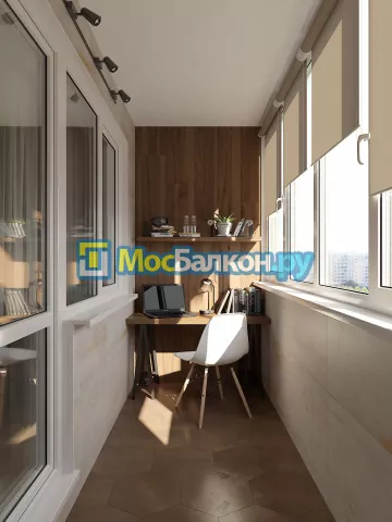 Заказать балкон в Домодедово цена от 1320 руб | Остекление балконов и лоджий МосБалкон