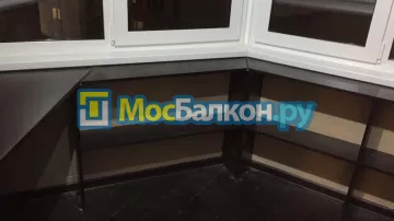 Шкаф на балкон купить в Домодедово на заказ недорого от МосБалкон