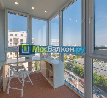 Шкаф на балкон купить в Домодедово на заказ недорого от МосБалкон
