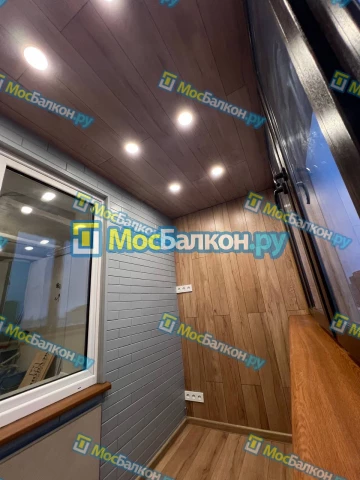Отделка балконов в Домодедово | Отделка балконов и лоджий и обшивка под ключ в МосБалкон